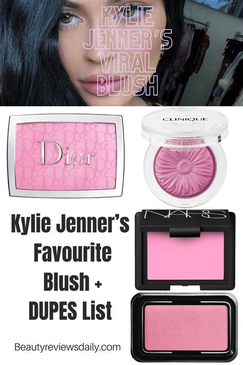 kylie jenner dior blush dupe|blush powder dior.